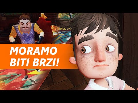 NAPOKON BJEŽIMO MONSTRUMU IZ KUĆE! - Hello Neighbor 2 (EP8)