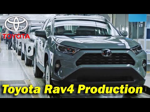 , title : 'Toyota RAV4 Hybrid Production, 5gen RAV4 XA50 Manufacturing Process, Toyota Plant'