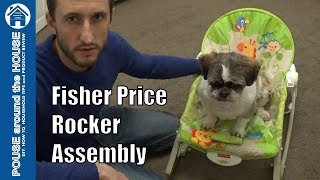 Fisher Price Infant to toddler Rocker. How to assemble, review and demo. Rainforest rocker.