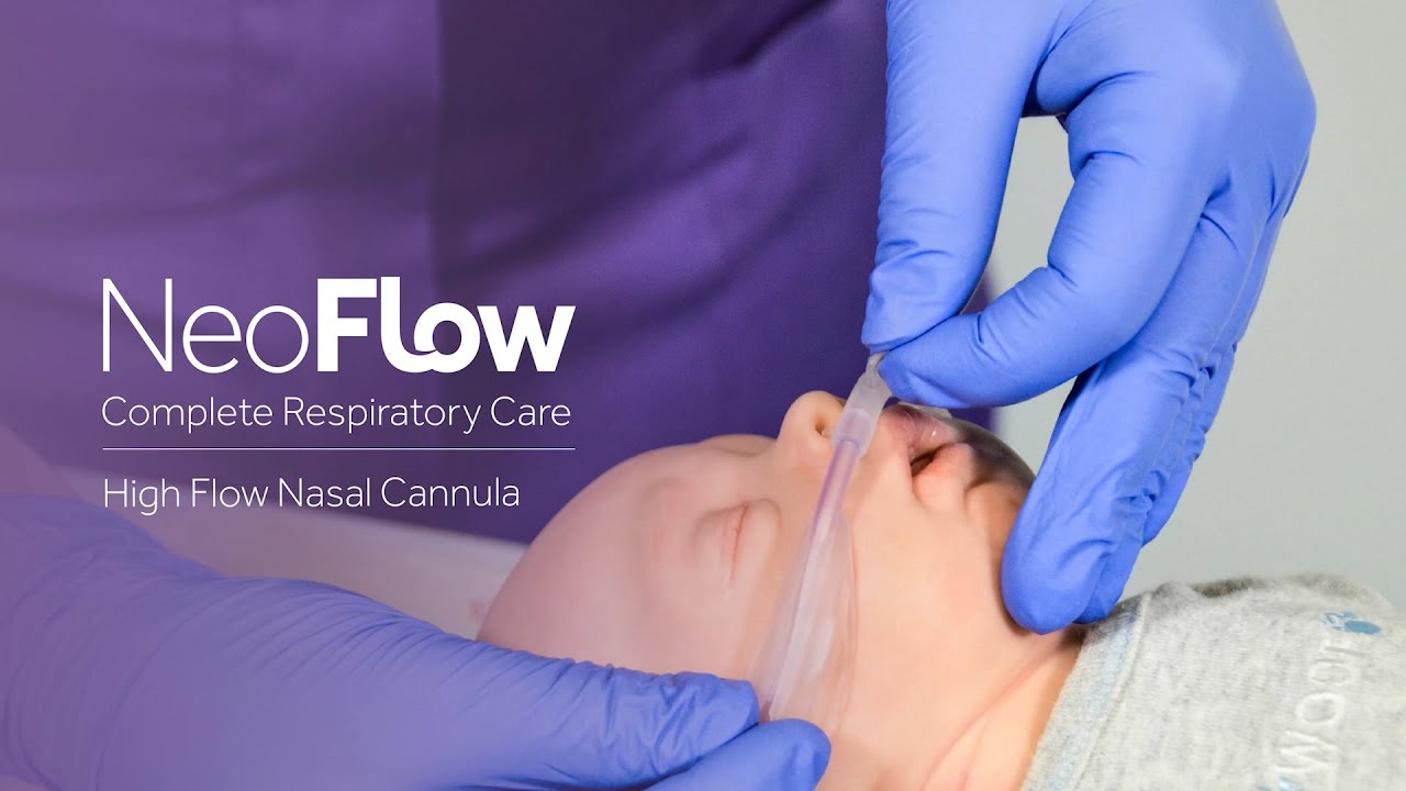 NeoFlow® High Flow Nasal Cannula Detailing