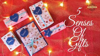 5 Senses Gifts For Him or Her | Handmade Gifts idea | DIY 5 Senses Gifts Idea | Senses Theme Gifts