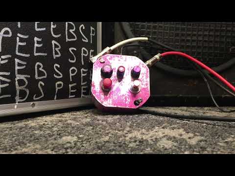 Speebtone Bastard Son of Harmonic Jerk-U-Lator Fuzz/Distortion With Voltage Starve And Feedback/Oscillation 2023 - Blueberry Gloss image 12