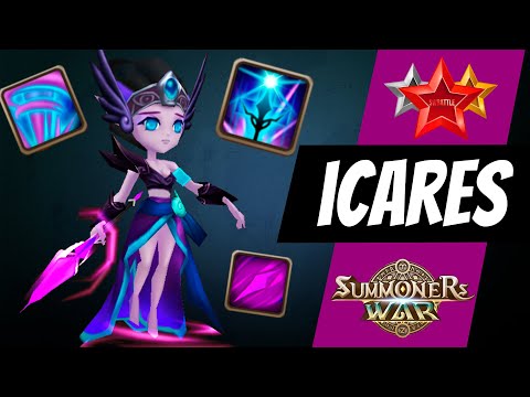 Healer or Damage Dealer? One of the Best LD NAT4. Icares in Summoners War