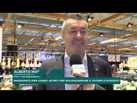 CONAD HYPERMARKET OPENS, DISCOUNTS TO SAFEGUARD PURCHASING POWER