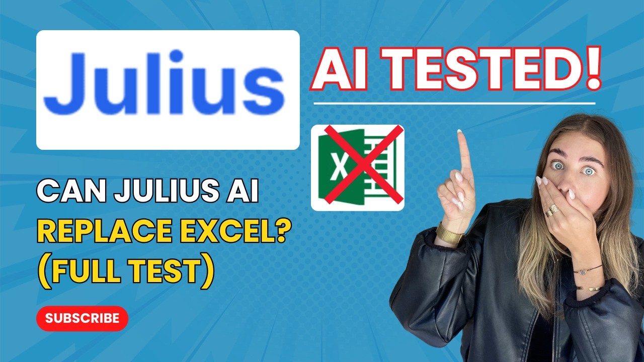 Julius AI Review: Data Analysis, Charts, AI Insights &amp; ThesisAI Research Workflow Tested video thumbnail