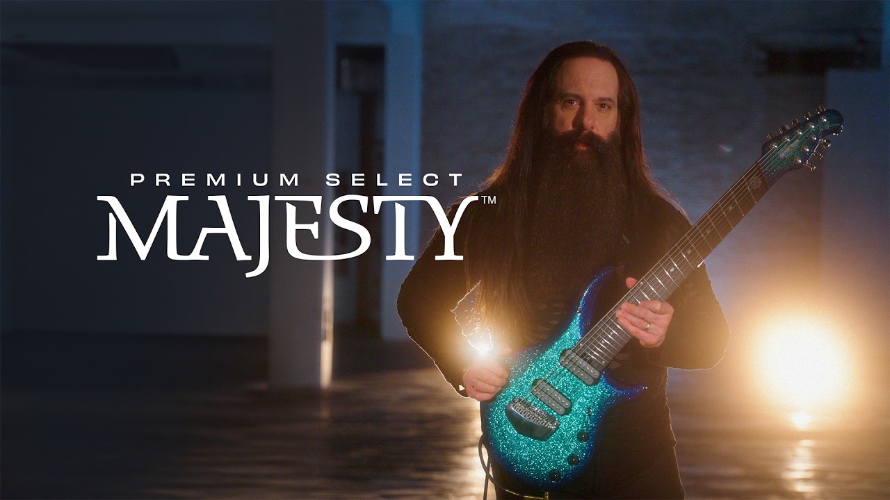 Ernie Ball Music Man: Majesty Premium Select Ka&rsquo;anapali Dream - YouTube