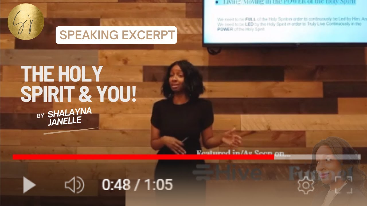 Promotional video thumbnail 1 for Shalayna Janelle - Christian Speaker | Author
