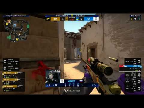 m0nesy GODLIKE 1V3 CLUTCH AGAINST NA'VI | MIRAGE | IEM KATOWICE 2022 SEMI FINAL!