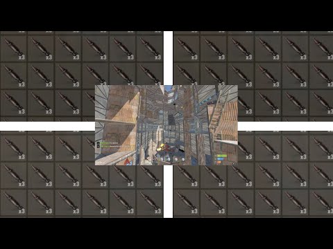 GOING DEEP ON TOXIC OFFLINING ZERG FOR 250 ROCKETS AND CAUSING 2 DIFFERENT EARTHQUAKES IN RUST #ATM