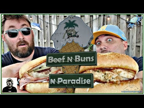 BEEF N BUNS N PARADISE® CRAB CAKE REVIEW | W/ ADAM THE WOO