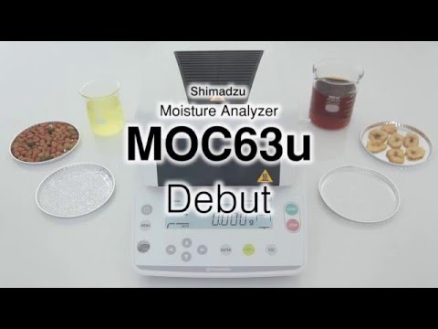 Shimadzu Moc63u Unibloc Electronic Moisture Balance