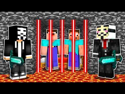 НУБ И ПРО ПОБЕГ ИЗ ТЮРЬМЫ ЧИТЕРОВ В МАЙНКРАФТ ! НУБИК И ТРОЛЛИНГ ЛОВУШКА MINECRAFT