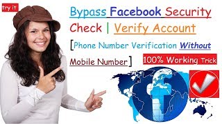 {100% Working} Bypass Facebook Security Check | Verify Account Without Phone Number