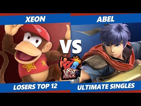 First Attack 2019 SSBU - ISD|ET | Xeon (Diddy, Palu) Vs. RVNT | Abel (Ike) Smash Ultimate L. Top 12