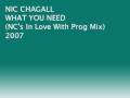 Nic Chagall - What You Need (NC's In Love ...