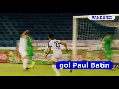 Gol Paul Batin (min. 90+4) - Pandurii Târgu Jiu 3-2 Concordia Chiajna