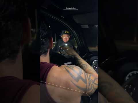 Cantor Gusttavo Lima é parado em blitz da PRF a caminho de show em Caicó e momento viraliza