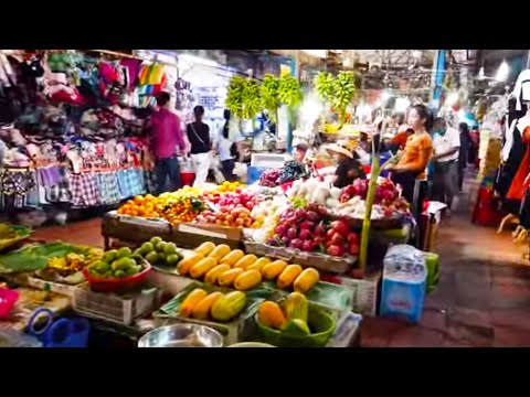 Foods, Clothes, And More Inside Boeung Kengkong Market- Phnom Penh Market