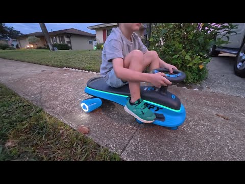 ZIFFY 45W 5.5A Light-Up Electric Wiggle Car