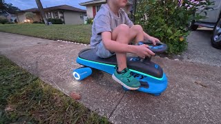 ZIFFY 45W 5.5A Light-Up Electric Wiggle Car