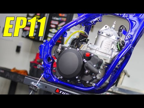OUR BRUTAL YZ500 ENGINE IS READY TO EAT 🤯 BRC Racing YZM500 | Yamaha Two Stroke Dirt Bike Build