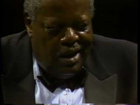 On Stage At Wolf Trap - Ella and Oscar