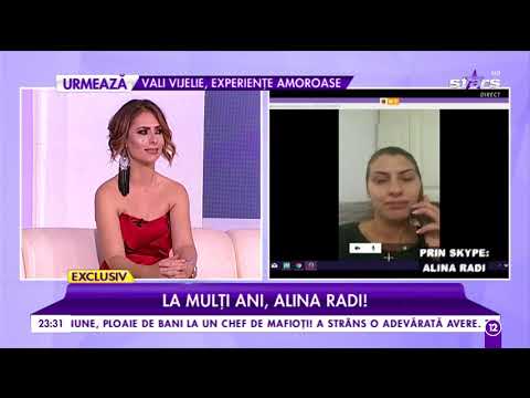 Alina Radi s-a mutat în casă nouă, chiar în ziua ei de naştere!