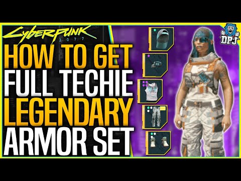 Cyberpunk 2077: How To Get FREE SECRET TECHIE Legendary Armor / Clothing Guide - All Locations