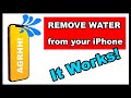 Sound To Remove Water From iPhone Speaker 💦👍🙂 GUARANTEED