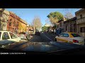 Manejando En Montevideo Taxista Apurado