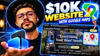 Build a $10,000 Website With AI Using Google Maps! #buildwebsitewithai