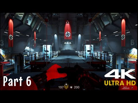 WOLFENSTEIN 2 THE NEW COLOSSUS Walkthrough Gameplay Part 6 - Grace (Wolfenstein II)