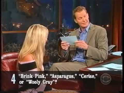 Kilborn's 5 Questions 2003.07.21 Brooke Burns
