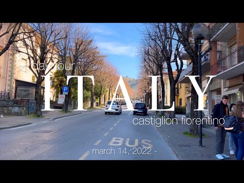 studying abroad in italy day four ♡ 4K cinematic travel vlog || exploring castiglion fiorentino