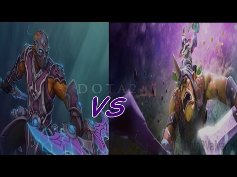 Dota 2 Alchemist vs Anti Mage