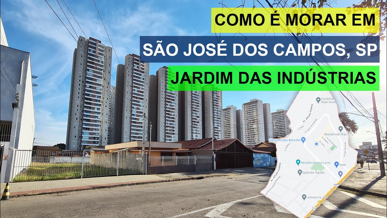COMO É MORAR EM SÃO JOSÉ DOS CAMPOS, ZONA OESTE - JARDIM DAS INDÚSTRIAS