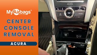 How to Remove Center Console & Shift Knob on an Acura  | MyAirbags