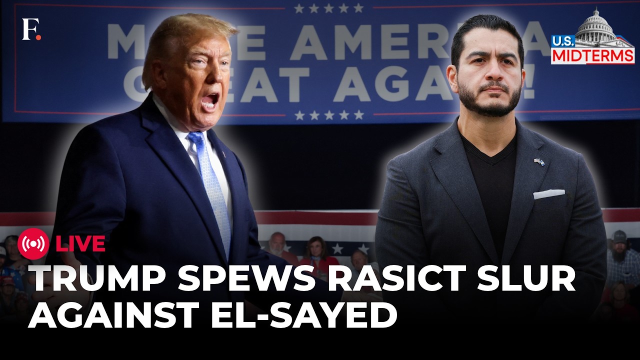 LIVE: ‘Stop a Jihadist’ | Trump’s Anti-Muslim Attack on Abdul El-Sayed Amid Midterm Rally | US