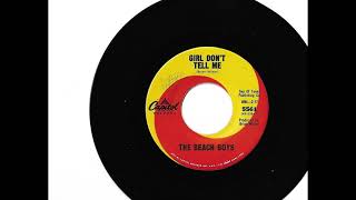 Beach Boys  "Girl Don't Tell Me"