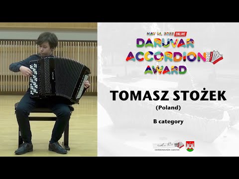 TOMASZ STOŻEK (Category B) Daruvar Accordion Award 2022