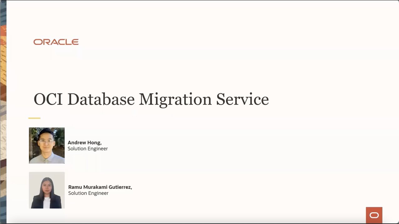 OCI DMS - Online migration