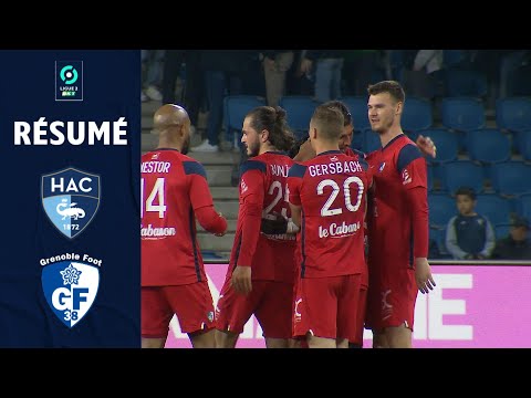 HAVRE AC - GRENOBLE FOOT 38 (0 - 1) - Résumé - (HAC - GF38) / 2021-2022
