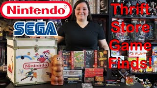 Local Thrift Store Hunting! Vintage Videogames and Items Found!