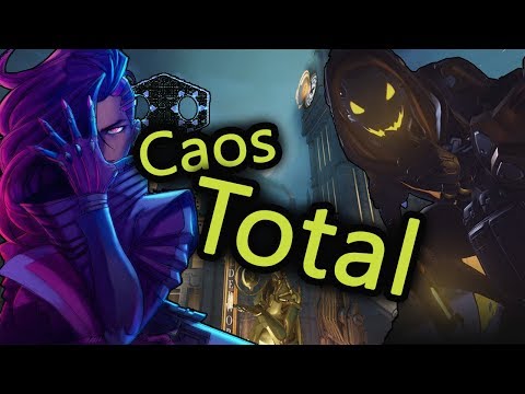 Overwatch Ana e Sombra caos total