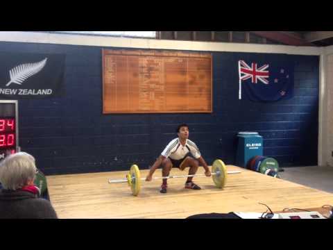 Gillies Comp 22/6/13 - Caleb Symon - Olympic weightlifting