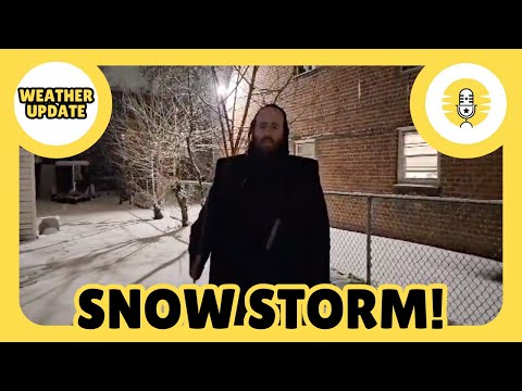 Snow Storm! Weather Update With Reb Yakir - The Perlowitz Show