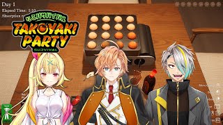 【たこパサバイバル→マイクラ】だから銀だことたこ焼きは別物だって言ってんだろ!→マイクラ肝試しに3人で行く【渋谷ハル】