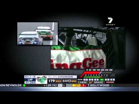 V8 Supercars 2010-10 Bathurst Allan Simonsen Pedal Cam