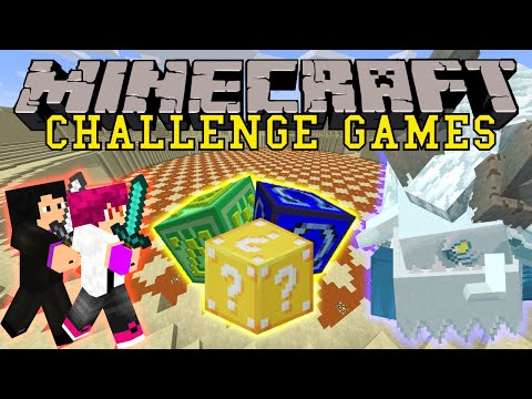 Minecraft CHALLENGE GAMES: MOWZIE'S MOBS MOD - FROST MAW - LUCKY BLOCK MOD