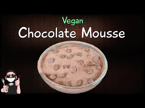 EASIEST vegan Chocolate Mousse Ever!